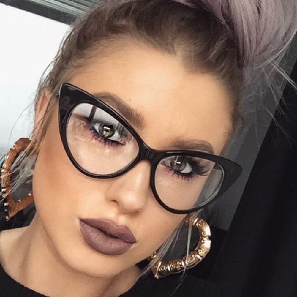 cat eye glasses